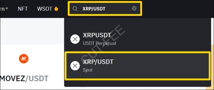 Entering the XRP spot market