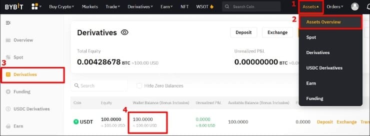 Check your USDT transfer