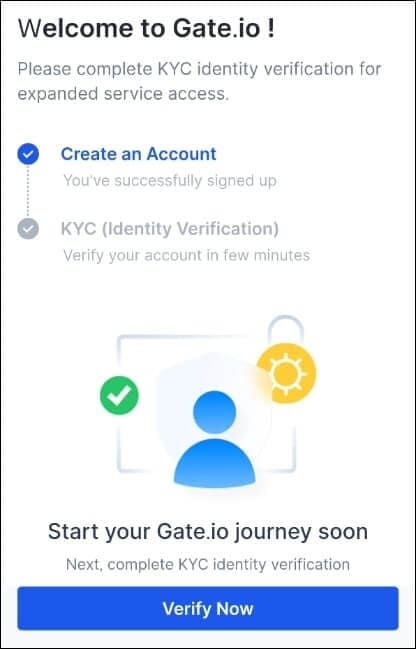 verify now