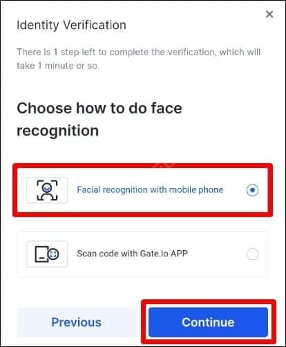 Select Verification Method