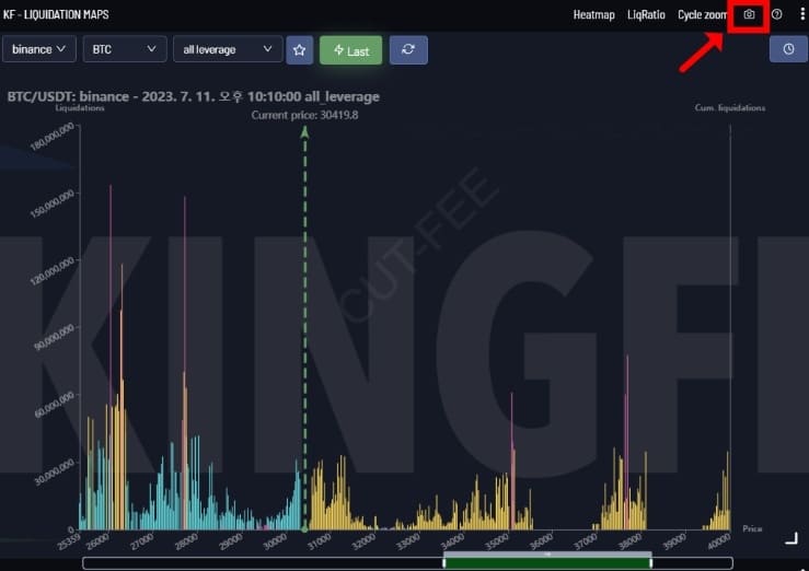 Save Liquidation Map